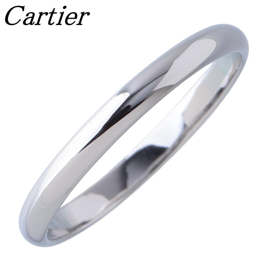 Cartier（カルティエ） 1895 ウェディング リング #57 幅2.4mm Pt950 