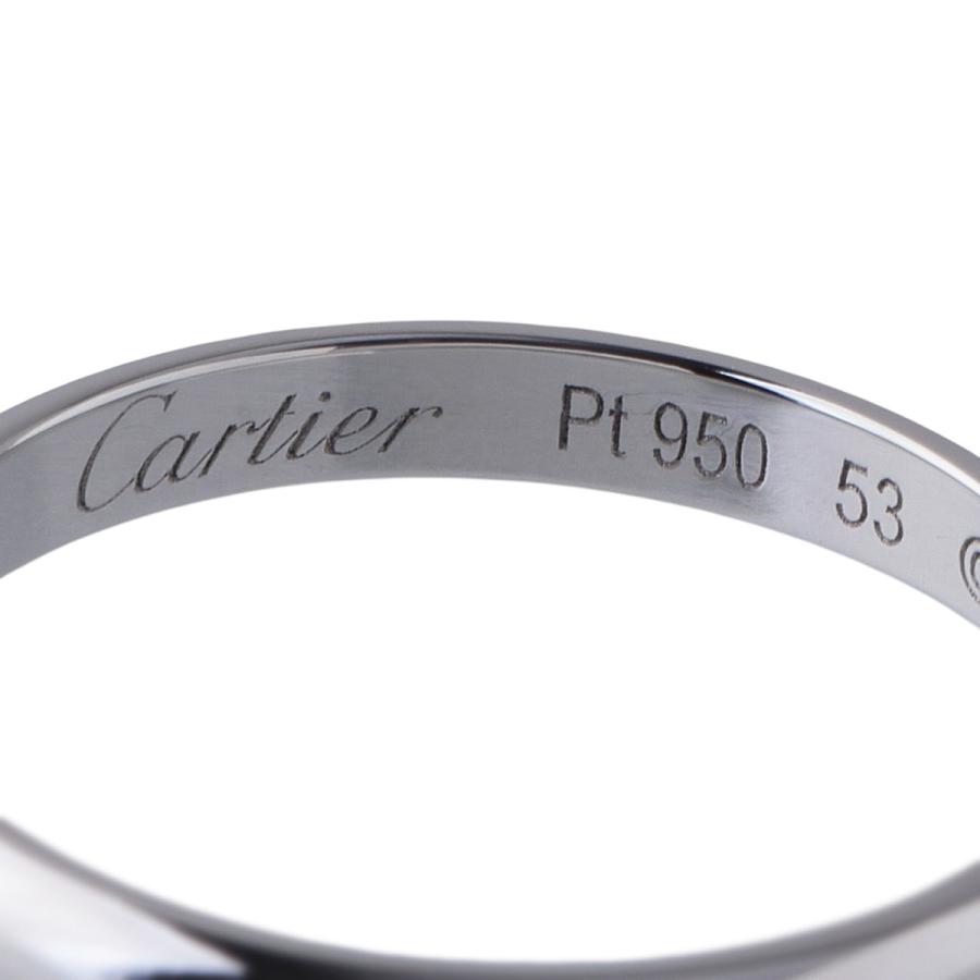 Cartier（カルティエ） 1895 ウェディング リング #53 幅2.4mm Pt950