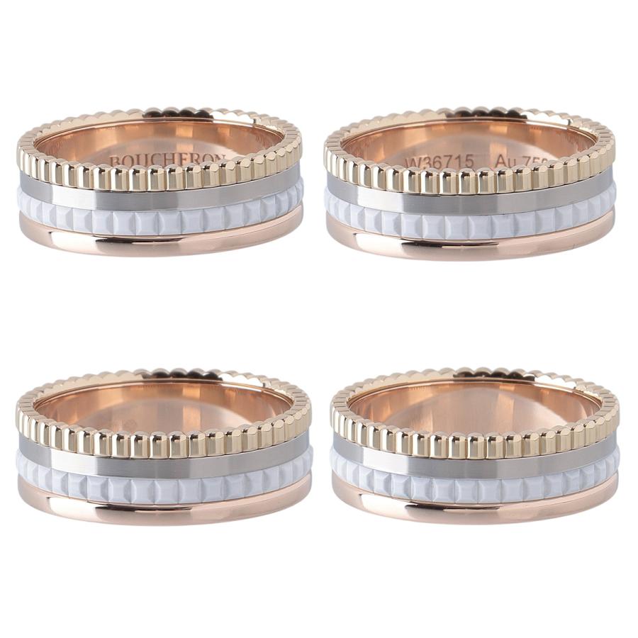 BOUCHERON（ブシュロン） キャトル ホワイト リング スモール 現行