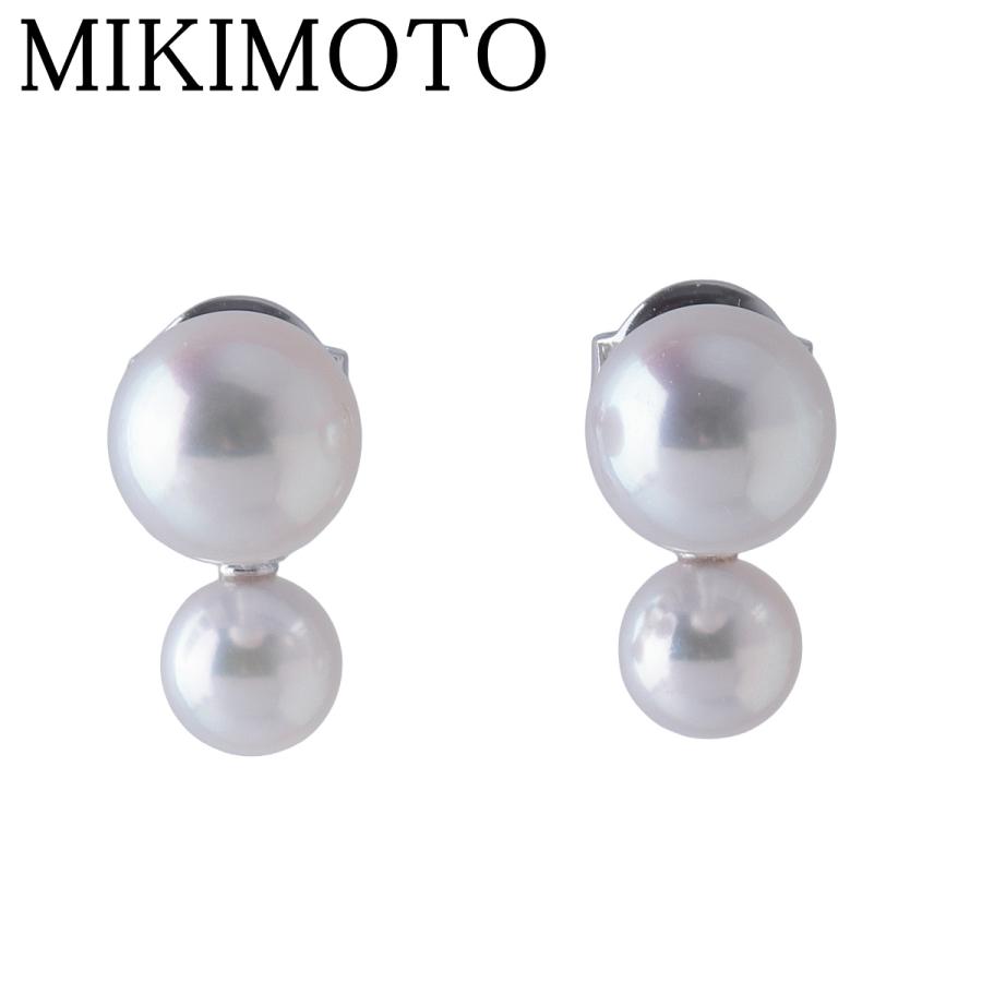 MIKIMOTO（ミキモト） パール ピアス 現行モデル PE-1751PU型 アコヤ