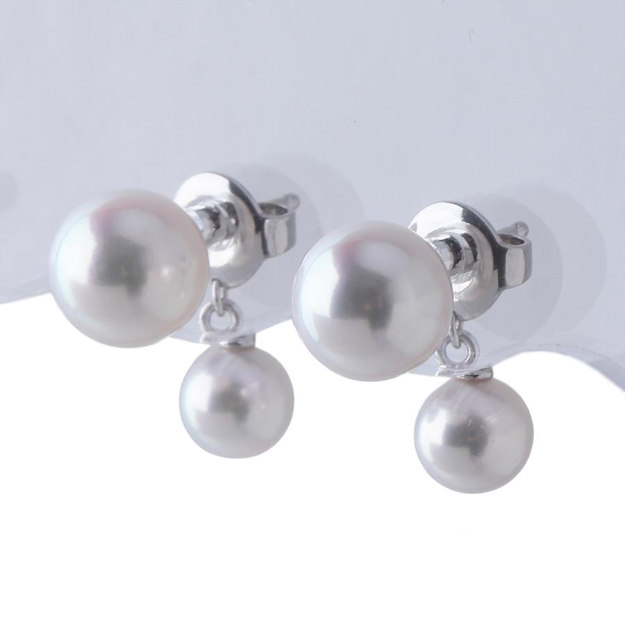 MIKIMOTO（ミキモト） パール ピアス 現行モデル PE-1751PU型 アコヤ