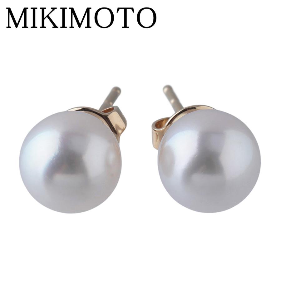 MIKIMOTO（ミキモト） パール ピアス アコヤパール8.5mm 750YG 新品