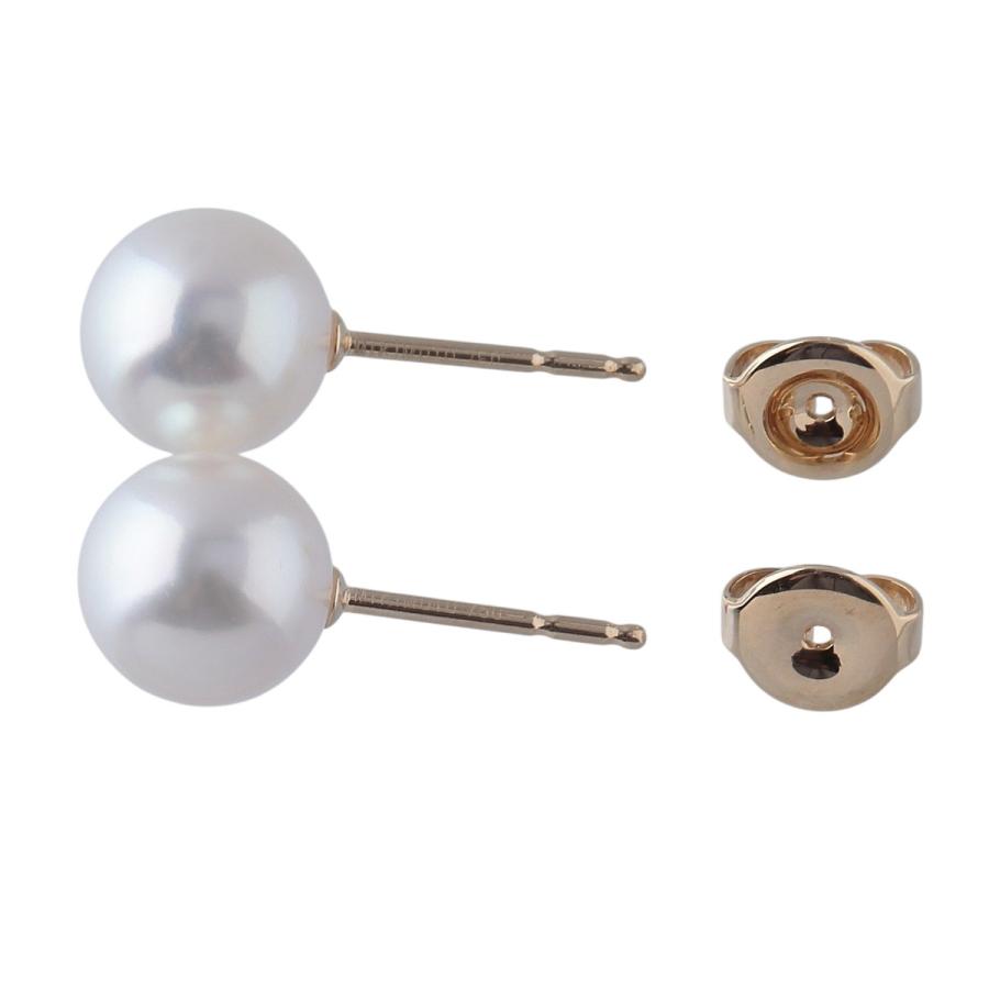 MIKIMOTO（ミキモト） パール ピアス アコヤパール8.5mm 750YG 新品