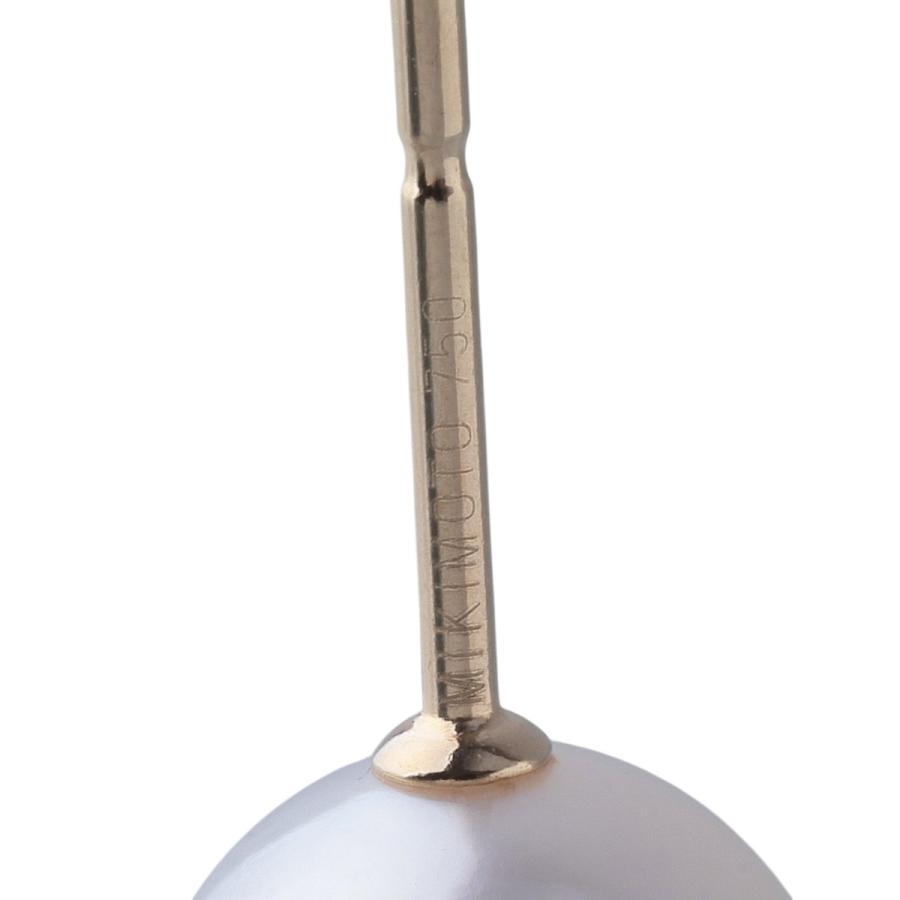 MIKIMOTO（ミキモト） パール ピアス アコヤパール8.5mm 750YG 新品