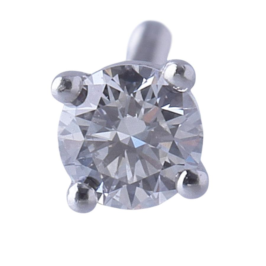 TIFFANY&Co.（ティファニー） ソリティア ピアス ダイヤ 片方 PT950