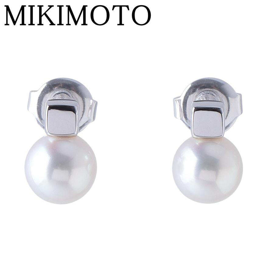 MIKIMOTO（ミキモト） パール ピアス 現行モデル PE-1726PU型 アコヤ 