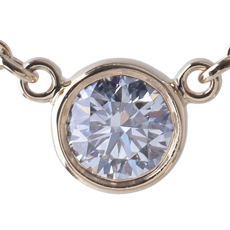 TIFFANY&Co.（ティファニー） バイザヤード ネックレス ダイヤ0.20ct G 