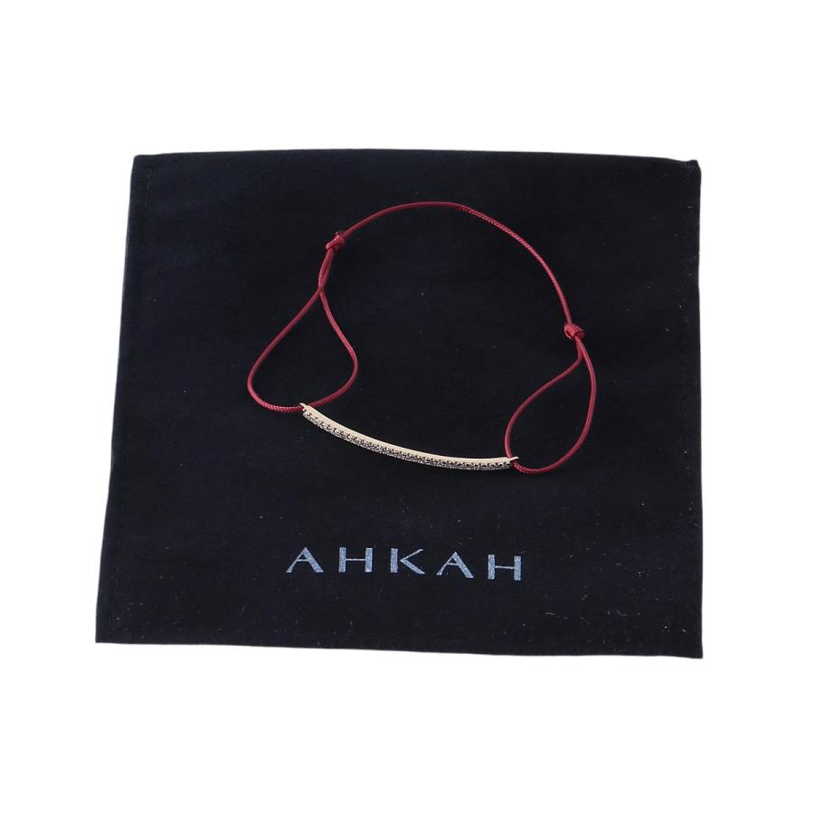 AHKAH（アーカー） ティナ コード ブレスレット 現行モデル ダイヤ0.23