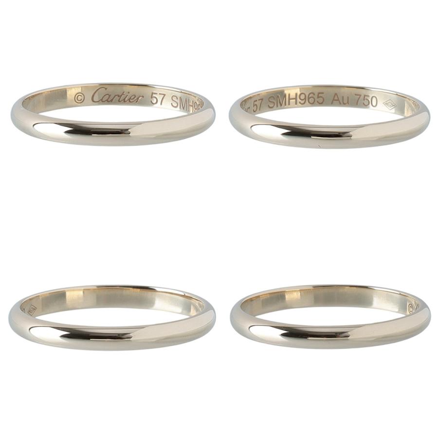 Cartier（カルティエ） 1895 ウェディング リング #57 幅2.4mm Au750YG