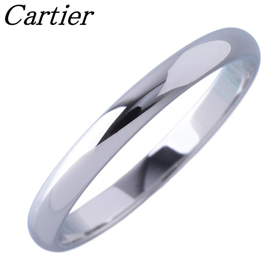 Cartier（カルティエ） 1895 ウェディング リング #56 幅2.5mm Pt950