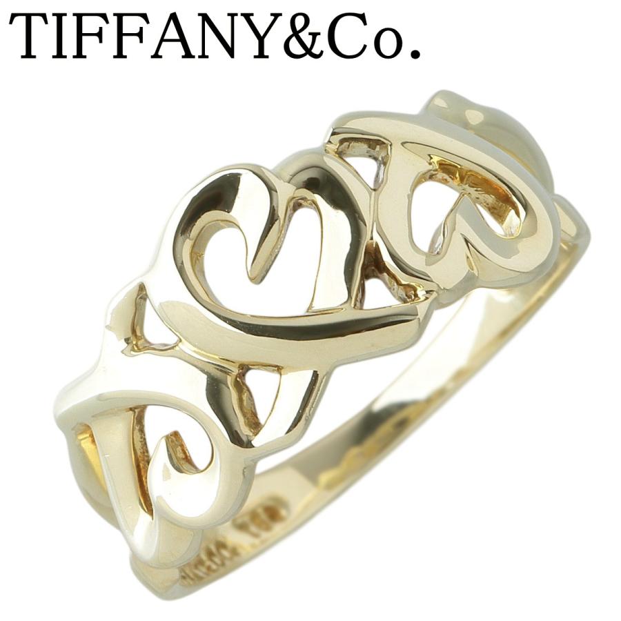TIFFANY&Co.（ティファニー） ラビング トリプルハート リング 12.5号