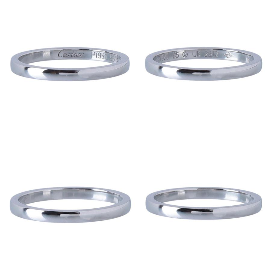 Cartier（カルティエ） バレリーナ ウェディング リング #55 幅2.1mm
