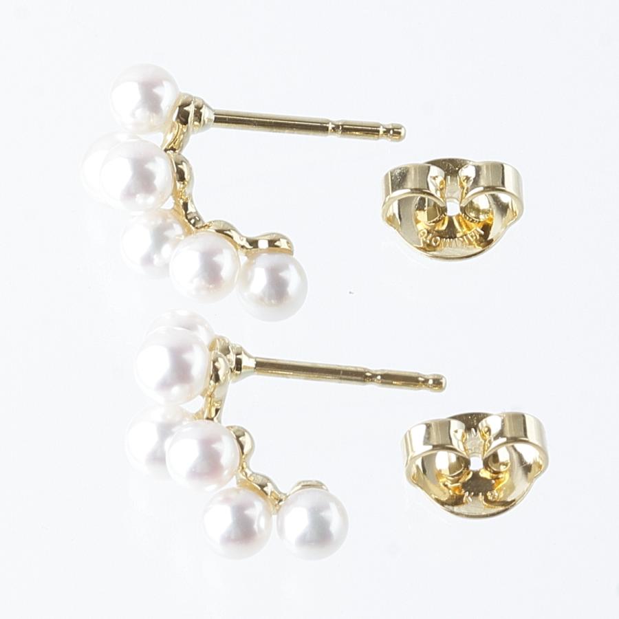 MIKIMOTO ミキモト 現行モデル パールピアス PE-1408PK型 アコヤ MIKIMOTO ミキモト 現行モデル パールピアス PE-1408PK型 アコヤ