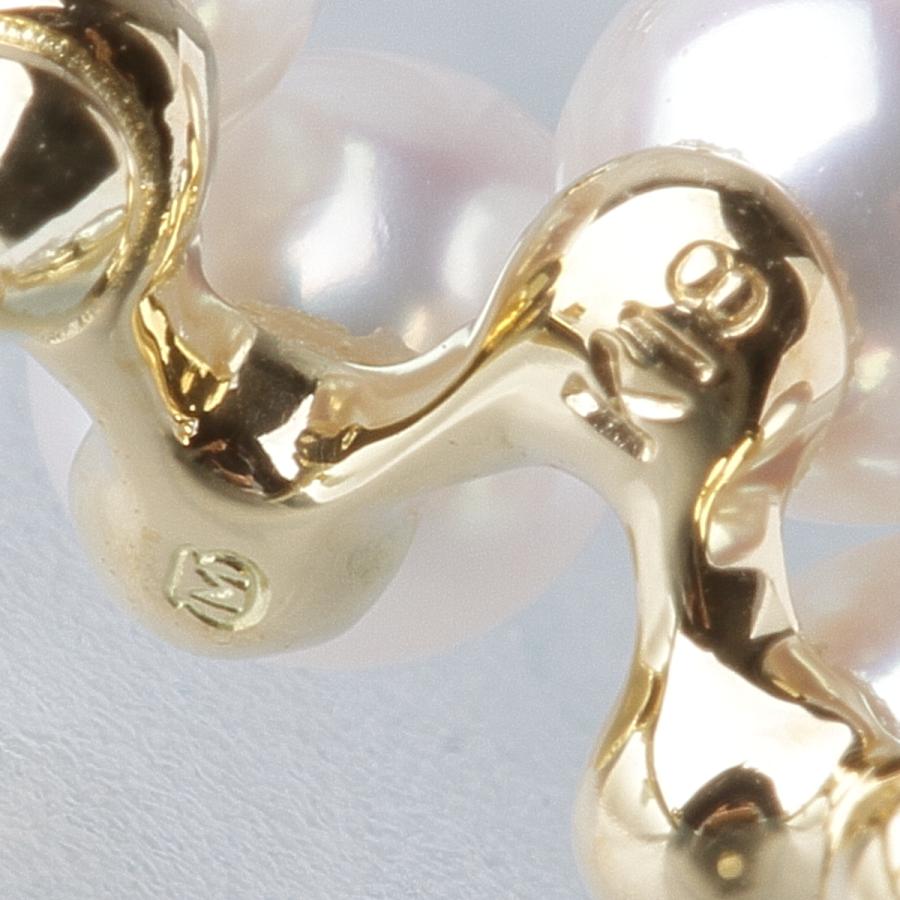 MIKIMOTO ミキモト 現行モデル パールピアス PE-1408PK型 アコヤ MIKIMOTO ミキモト 現行モデル パールピアス PE-1408PK型 アコヤ