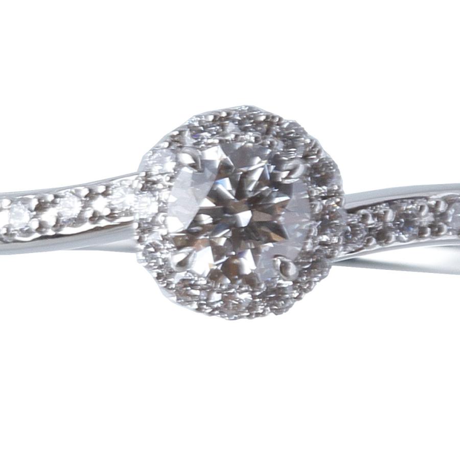 STAR JEWELRY スタージュエリー 現行モデル ヘイロー リング ダイヤ 