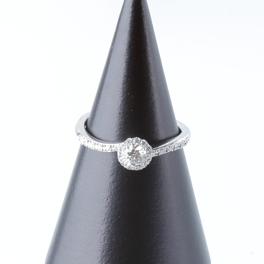 STAR JEWELRY スタージュエリー 現行モデル ヘイロー リング ダイヤ 