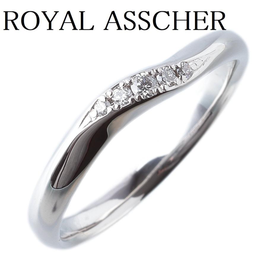 ROYAL ASSCHER ロイヤルアッシャー 現行モデル ダイヤリング 0.06ct 