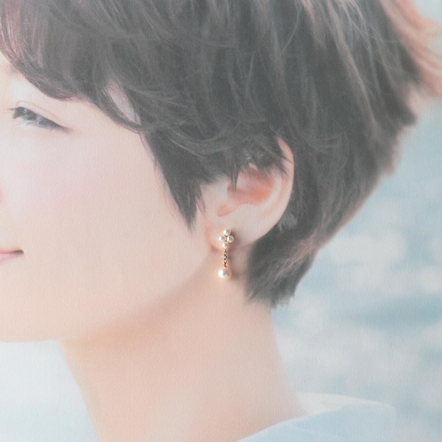 MIKIMOTO ミキモト 現行モデル ダイヤ パールピアス PE-768PK型 MIKIMOTO ミキモト 現行モデル ダイヤ パールピアス PE-768PK型