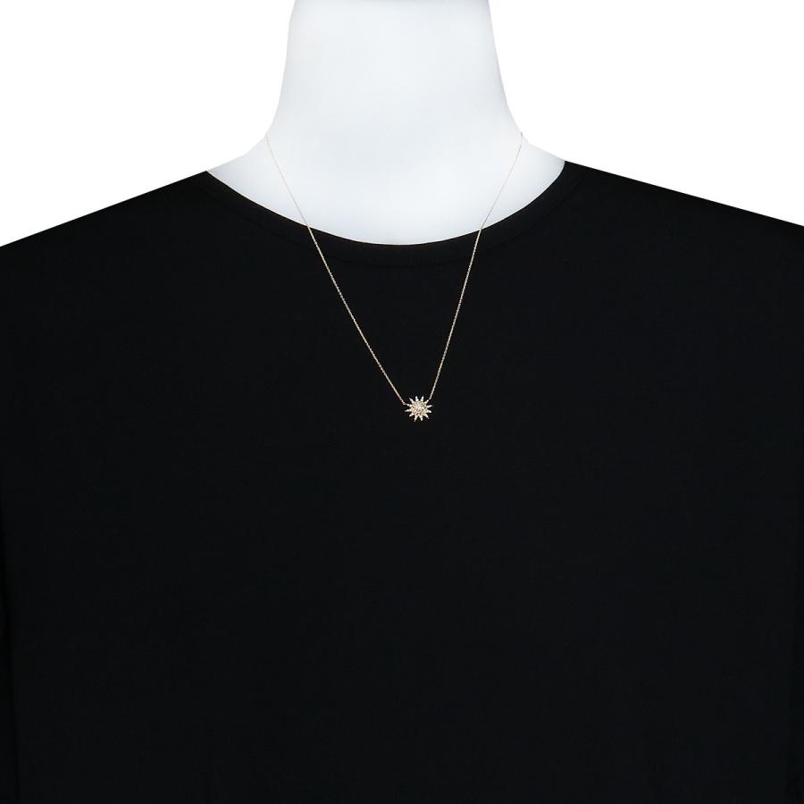 STAR JEWELRY スタージュエリー 現行モデル ダイヤネックレス サン  