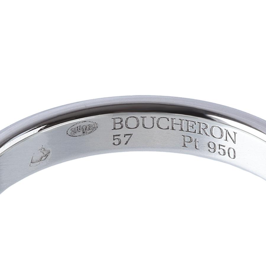 BOUCHERON ブシュロン 現行モデル ゴドロン リング #57 PT950 BOUCHERON ブシュロン 現行モデル ゴドロン リング #57 PT950