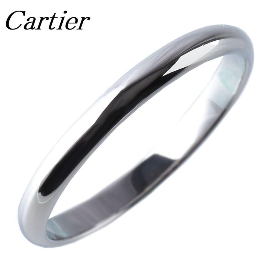 Cartier カルティエ 1895 ウェディング リング #56 幅2.5mm PT950 