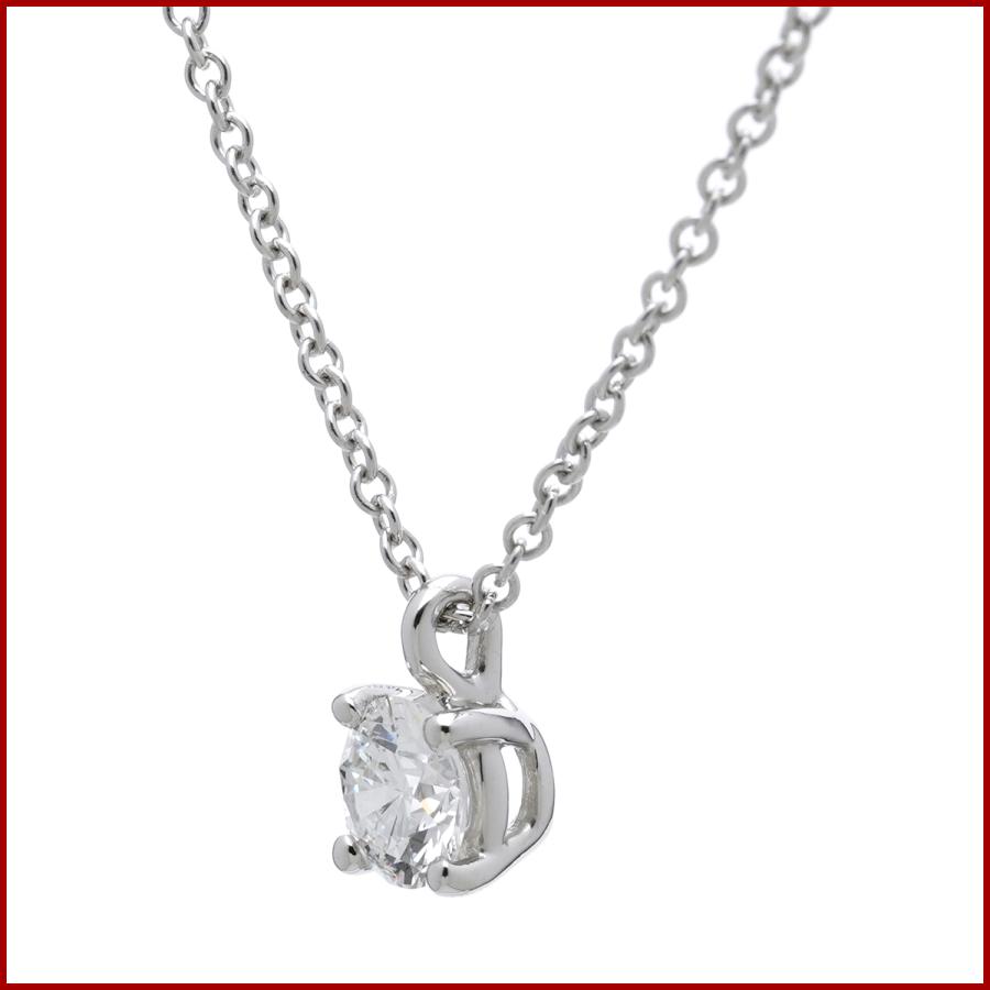TIFFANY&Co. ティファニー ソリティア ダイヤモンド ネックレス TIFFANY&Co. ティファニー ソリティア ダイヤモンド ネックレス