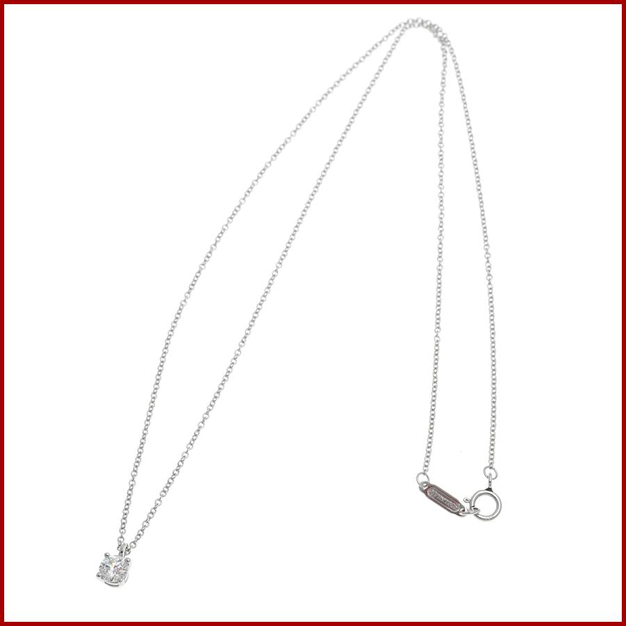 TIFFANY&Co. ティファニー ソリティア ダイヤモンド ネックレス TIFFANY&Co. ティファニー ソリティア ダイヤモンド ネックレス