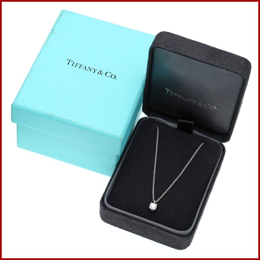 TIFFANY&Co. ティファニー ソリティア ダイヤモンド ネックレス TIFFANY&Co. ティファニー ソリティア ダイヤモンド ネックレス