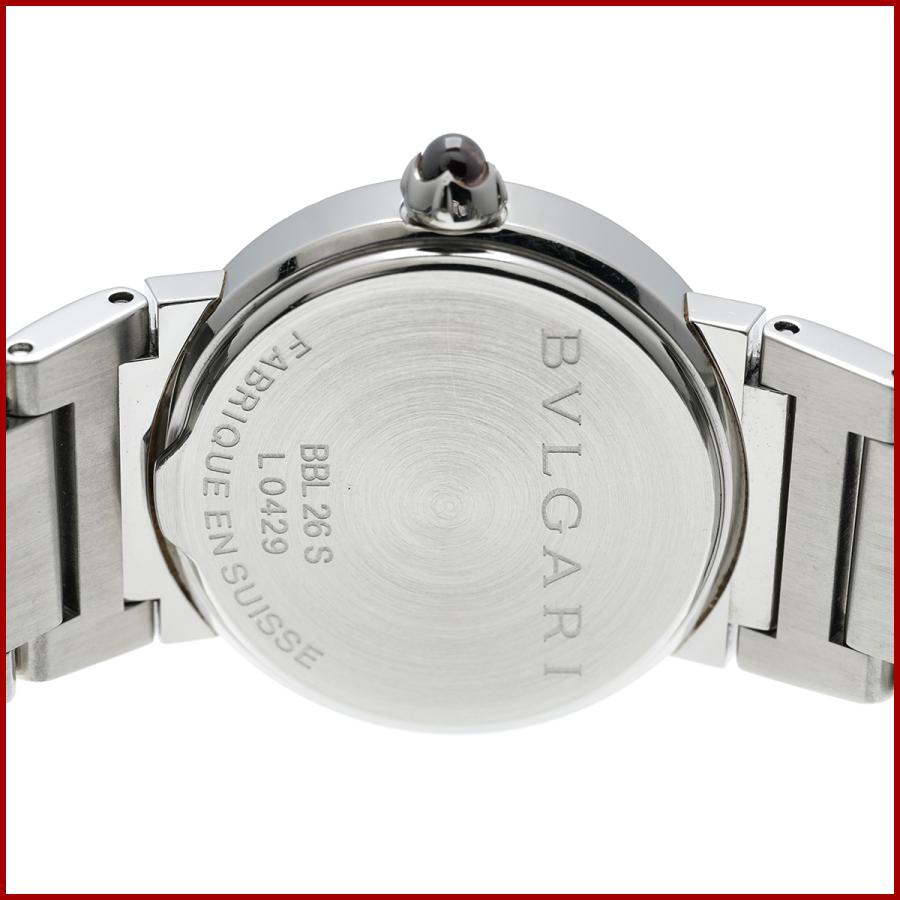 ブルガリ BVLGARI ブルガリブルガリ レディース 腕時計 BBL26S 12Pダイヤ ホワイトシェル文字盤 SS 腕周り16.5cm｜brand-viva｜08