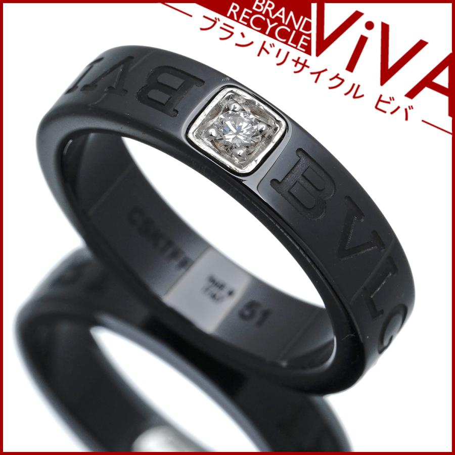 ブルガリ・ブルガリ BVLGARI ブルガリブルガリ ダブルロゴリング 指輪