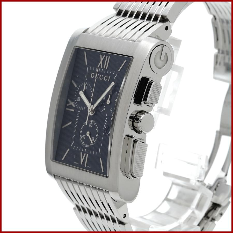 ☆ 【ちゅら】GUCCI グッチ Gメトロ 腕時計 8600M GUCCI（グッチ） Gメトロ メンズ 腕時計 クロノグラフ 8600M