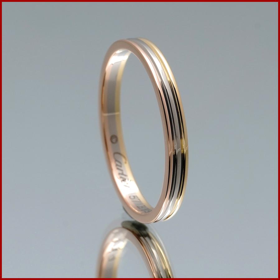 Cartier（カルティエ） K18 スリーカラーゴールド トリニティ ルイ