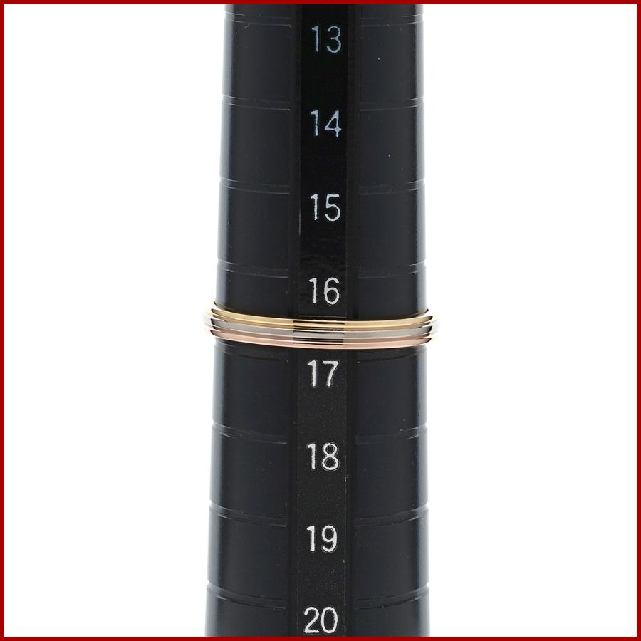 Cartier（カルティエ） K18 スリーカラーゴールド トリニティ ルイ
