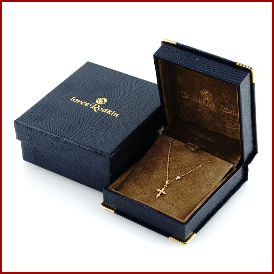 ローリーロドキン　K18　プチゴシッククロス ネックレス　ダイヤ Loree Rodkin（ローリー・ロドキン） プチ ゴシック クロス