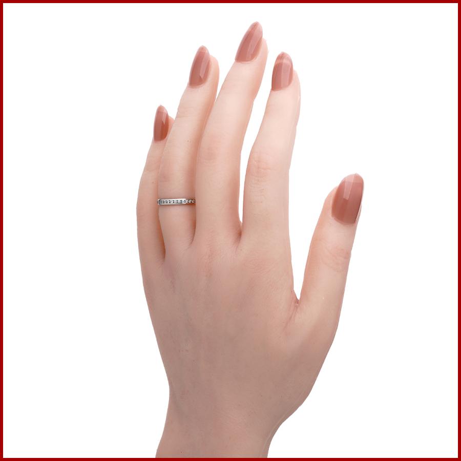 TIFFANY&Co.（ティファニー） チャネルセッティング ハーフサークル