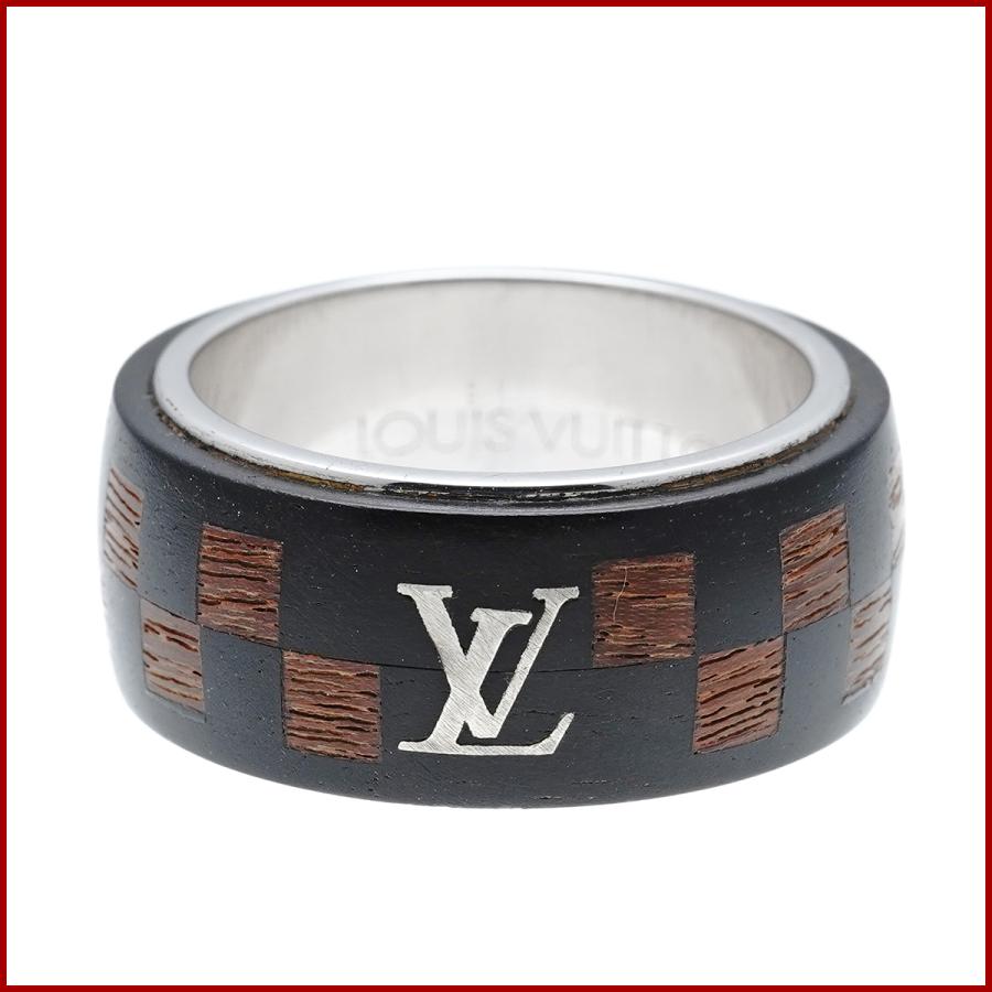 【希少】限定 ヴィトン ウッドリングLOUIS VUITTON ダミエ 指輪 LOUIS VUITTON（ルイ・ヴィトン） ダミエ ウッド リング 指輪 M99167