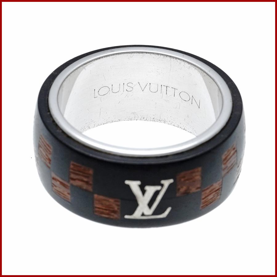 LOUIS VUITTON（ルイ・ヴィトン） ダミエ ウッド リング 指輪 M99167
