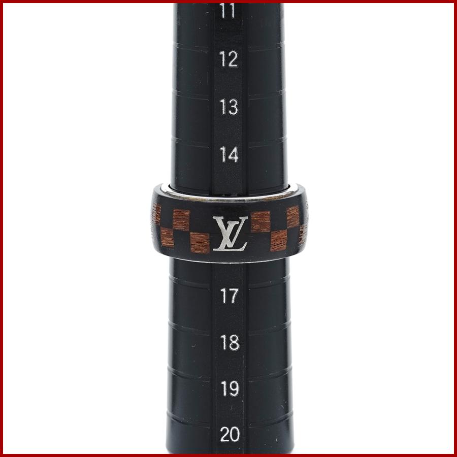 LOUIS VUITTON（ルイ・ヴィトン） ダミエ ウッド リング 指輪 M99167