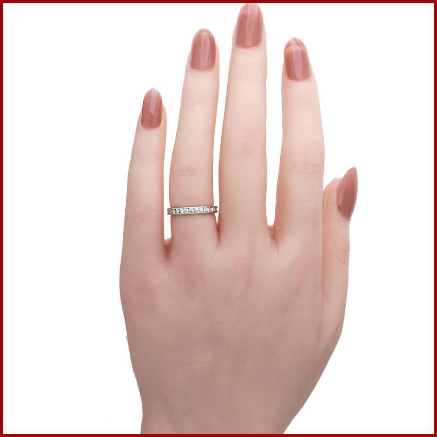 TIFFANY&Co.（ティファニー） チャネルセッティング ハーフサークル