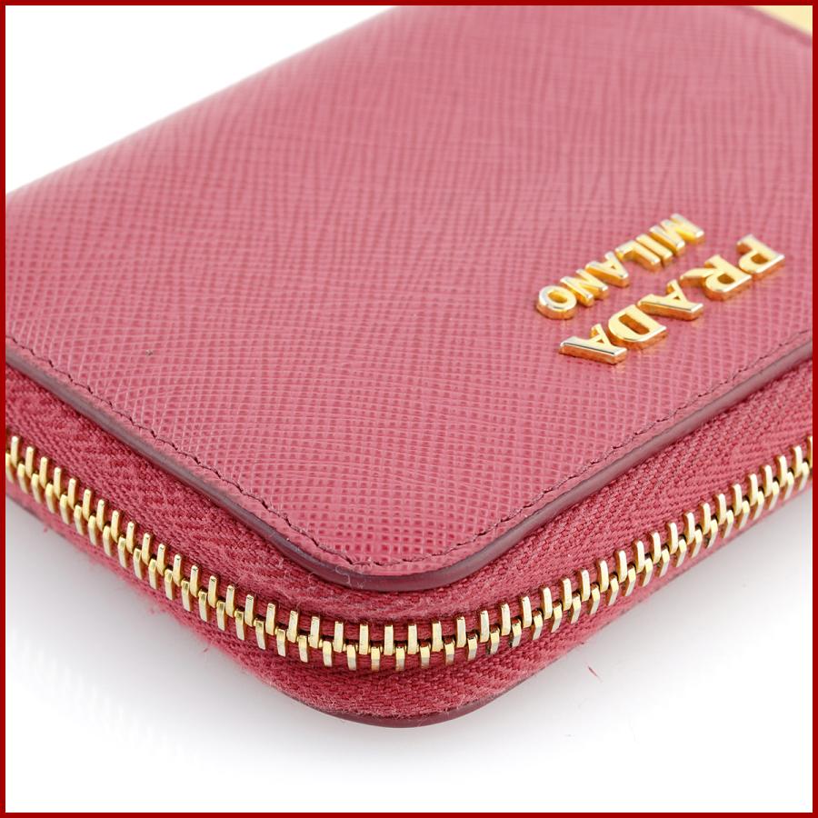 SAFFIANO（PRADA） プラダ ラウンドファスナー コインケース 小銭入れ