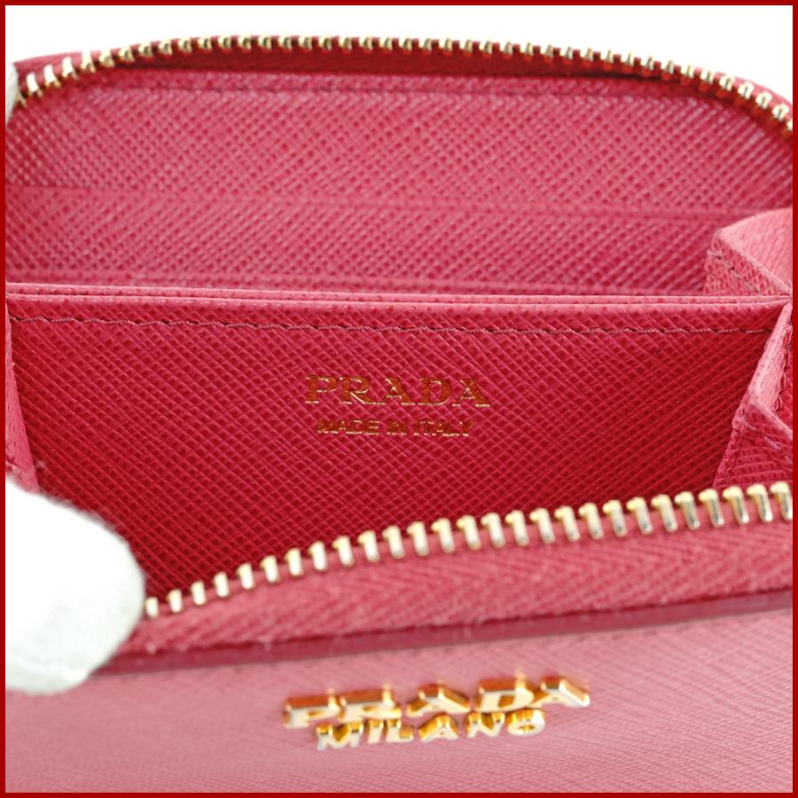 SAFFIANO（PRADA） プラダ ラウンドファスナー コインケース 小銭入れ