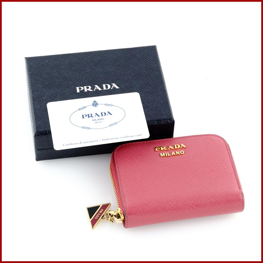 SAFFIANO（PRADA） プラダ ラウンドファスナー コインケース 小銭入れ