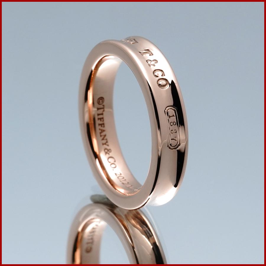 美品 ティファニー 1837 ナロー リング ルベドメタル 16.5号 指輪 TIFFANY&Co.（ティファニー） 1837 ナロー リング 指輪 ルベドメタル