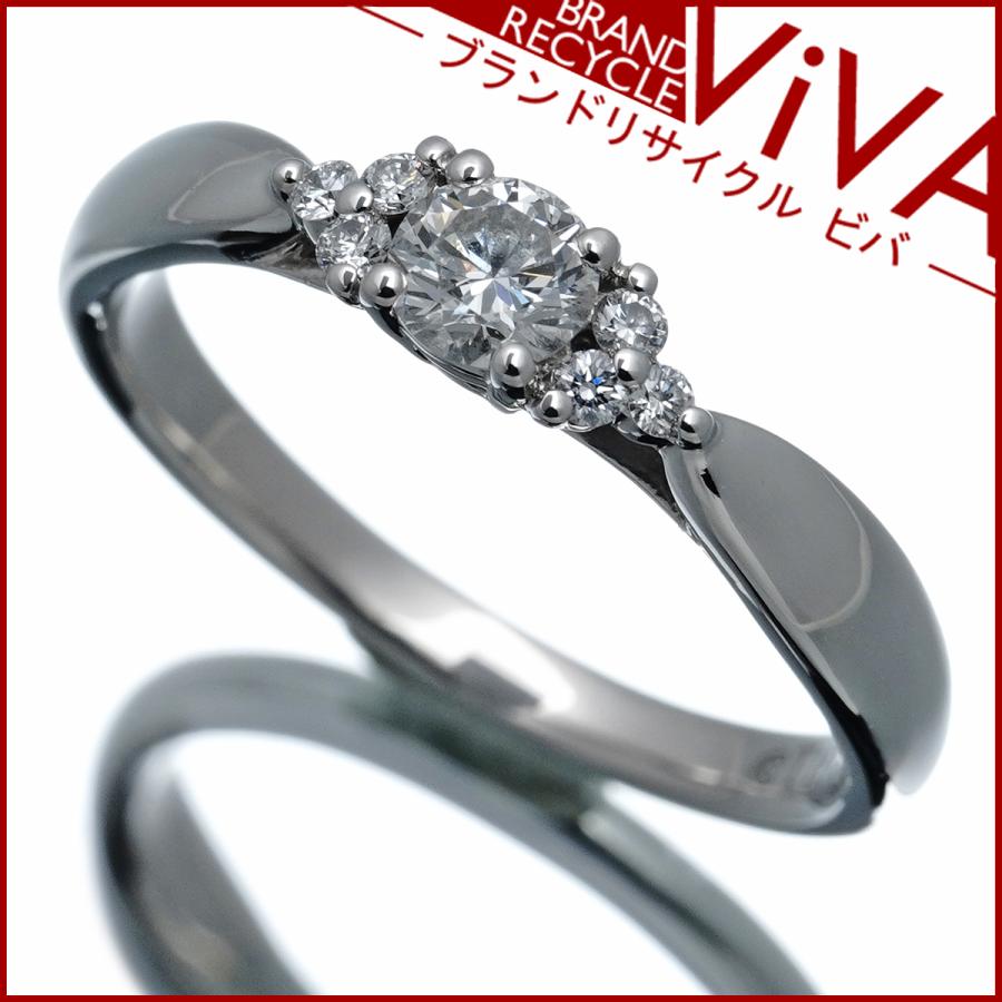 Tiffany & Co. ダイヤモンドリング Pt950 ハーモニー TIFFANY&Co.（ティファニー） ハーモニー サイドストーン ダイヤモンド