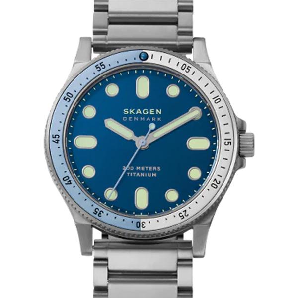 【驚きの値段で】 クォーツ 腕時計 レディース 時計 スカーゲン SKAGEN TU2051 チタンウォッチ ガンメタルトーン 三針 FISK SKW6717 腕時計