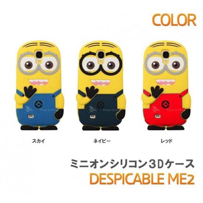 (メール便送料無料) (Galaxy Note3)  Minion Silicon 3D Case ミニオンシリコン3Dケース ★3色★｜brand1004love｜03