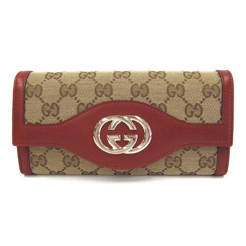 グッチ GUCCI 財布 サイフ さいふ 長財布 GUCCI 財布 GGキャンバス コンチネンタル 282431 GUCCI 新品 正規品｜brand