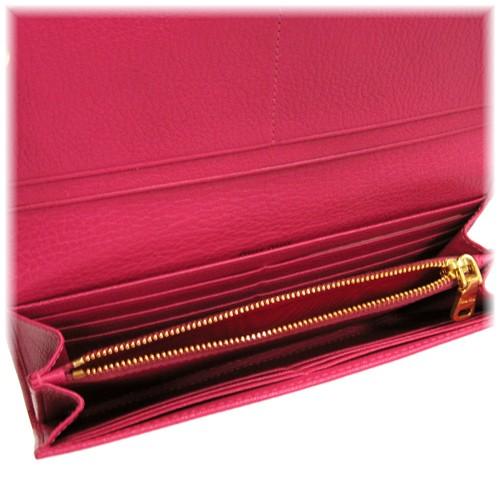 miu miu（ミュウミュウ） 財布 長財布 新作 二つ折り 5M1109 MADRAS 