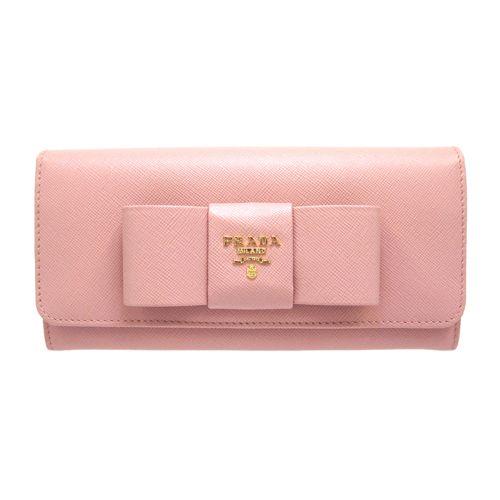 プラダ 財布 PRADA 長財布 新作 リボン 1M1132 1MH132 SAFFIANO  