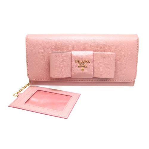 PRADA（プラダ） 財布 長財布 新作 リボン 1M1132 1MH132